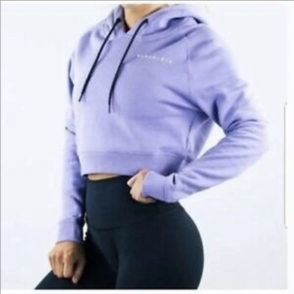 New Alphalete crop hoodie